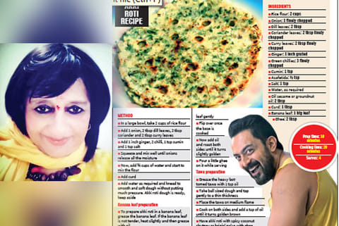 Chef Ramaa Shanker (Left)
