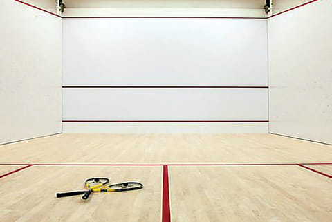 Living rooms, terraces turn into squash courts during lockdown