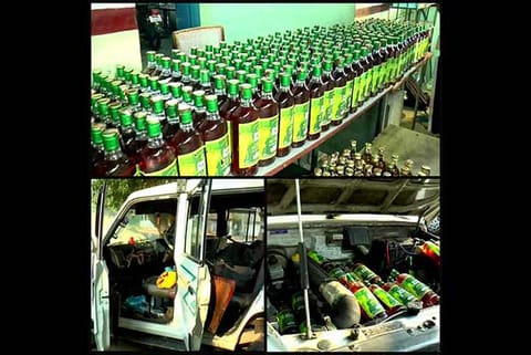 8 bottles of IMFL, 2 crates of beer seized from actor’s SUV