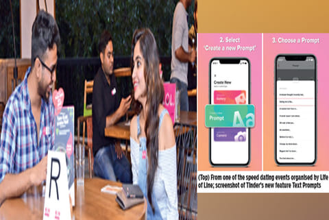 From one of the speed dating events organised by Life of Line; screenshot of Tinder