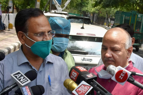 Delhi health minister hospitalised, tests negative for COVID-19