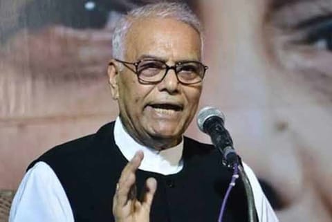 Yashwant Sinha virtually announces return to party politics
