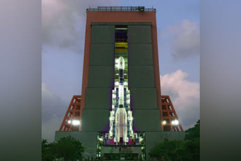 GSLV-F10, carrying the GISAT-1, will lift off from SDSC at 5.43 pm on Thursday