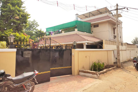 The burgled house in Coimbatore