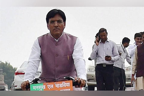 Chemical and Fertiliser and Shipping Minister Mansukh Lal Mandaviya