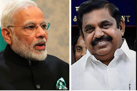 Prime Minister Narendra Modi; Chief Minister Edappadi