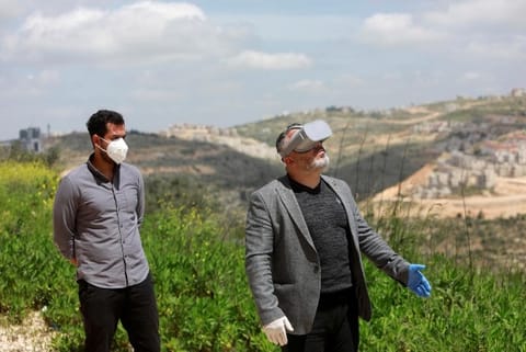 Palestinians look to a digital future to connect with their past