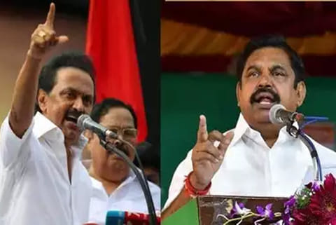 MK Stalin;  Chief Minister Edappadi K Palaniswami