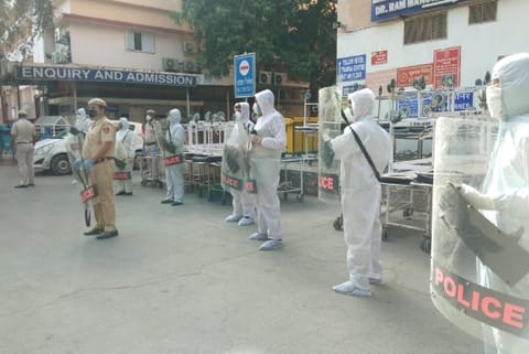 RML hospital dean tests positive for coronavirus