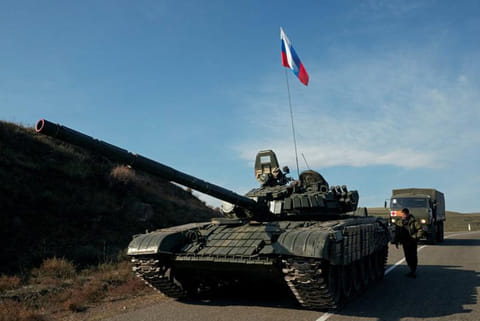 Russian peacekeepers deploy to Nagorno-Karabakh after ceasefire deal