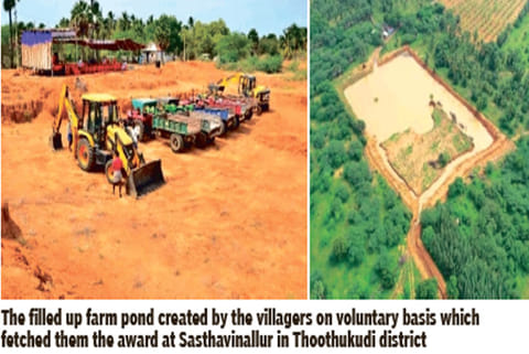 Sasthavinallur wins accolades for water management
