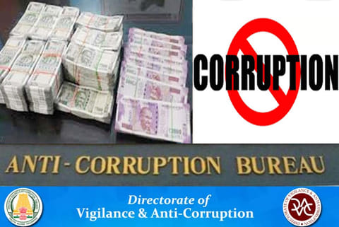 DVAC checks at govt offices yield Rs 17.25 lakh