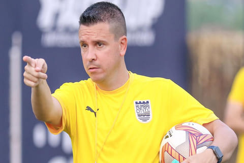Mumbai City FC coach Sergio Lobera
