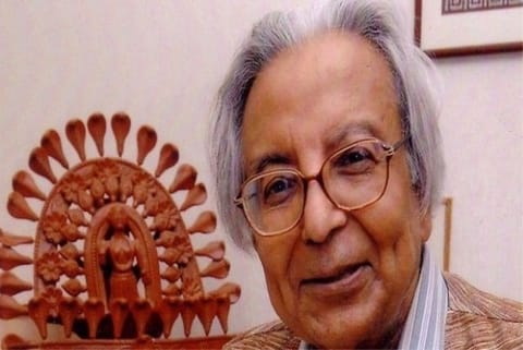 File photo: PTI; Sahitya Academy winner Alokeranjan Das Gupta