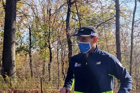 Blind man, 'born to run,' completes solo 5K with trial app to guide him