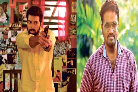 Santhosh Prathap in the film; Sridhar