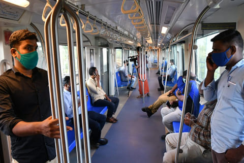Nearly 4 lakh passengers use Metro Rail since reopening