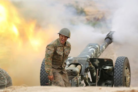 Azerbaijan claims advances in Karabakh, Armenia vows historic struggle