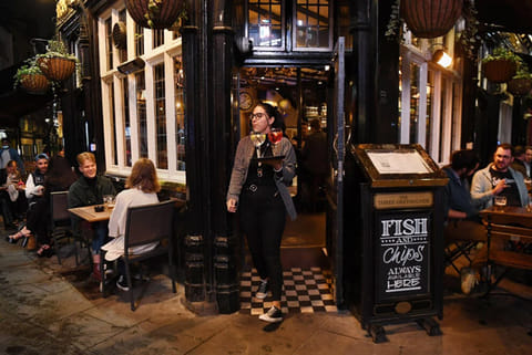 With virus cases rising, Prime Minister Boris Johnson recently ordered that pubs close at 10 p.m