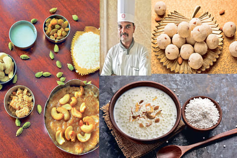 Akaravadisal; Rava Ladoo; Sago Payasam