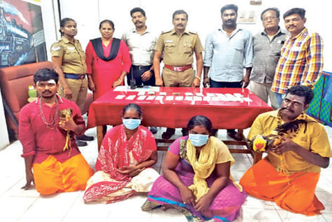 Accused nabbed in the city