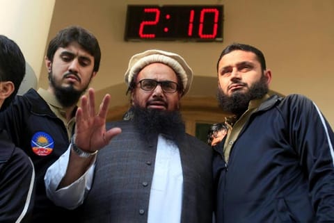 Lashkar-e-Taiba co-founder and chief of Jama'at-ud-Da'wah Hafiz Saeed