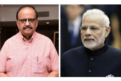 His melodious voice, music enthralled audience for decades: PM on SPB's death