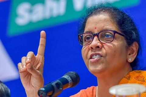 Finance Minister Nirmala Sitharaman (File Photo)