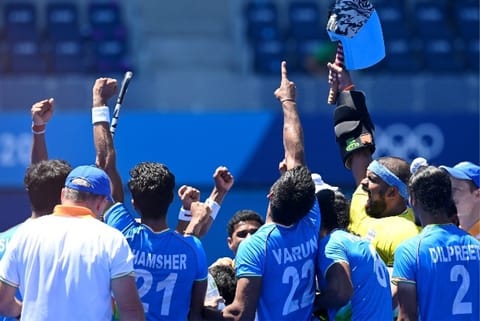 Photo Tweeted by @TheHockeyIndia