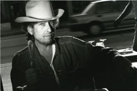 Photo taken from Bob Dylan's Instagram page