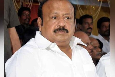 Agriculture Minister MRK Paneerselvam