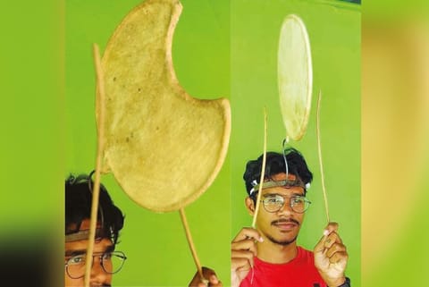 Sound Mani with (left) Chandra Pirai and Surya Pirai.