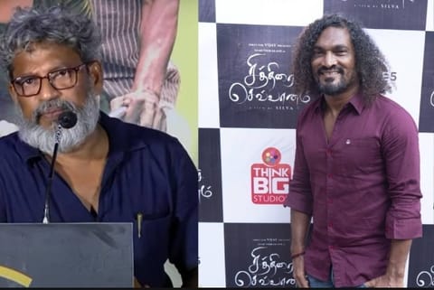 Director Subramaniam Siva and  choreographer-turned-director 'Stunt' Silva (Image Courtesy: IANS)