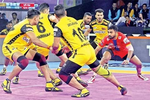 Titans, Yoddha play out thrilling tie