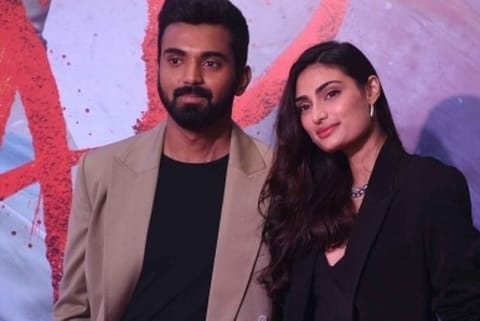 Indian Cricketer KL Rahul and Actress Athiya Shetty  (Image Courtesy: IANS)