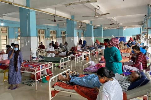 Covid ward (Image Courtesy: Reuters)