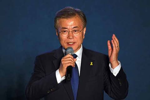 South Korean President Moon Jae-in (File Photo)
