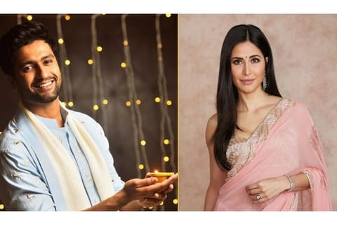 Vicky Kaushal and Katrina Kaif.