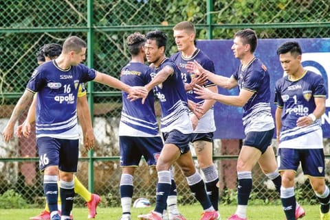 Chennaiyin FC has picked up 7 points from 3 matches