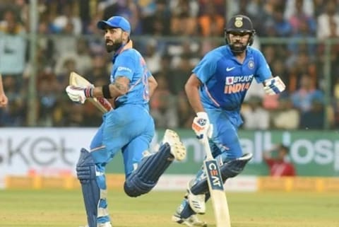 Rohit Sharma and Virat Kohli  (Image Courtesy: IANS)