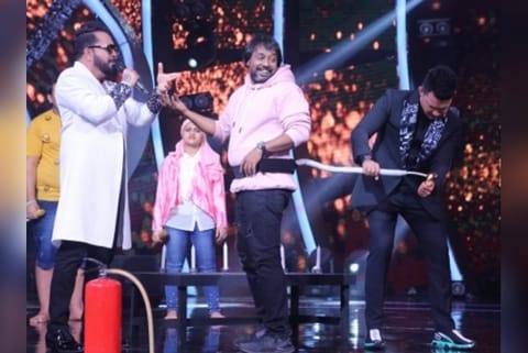 Mika Singh and Aditya Narayan.