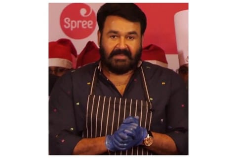 Malayalam superstar Mohanlal (Image Courtesy: IANS)