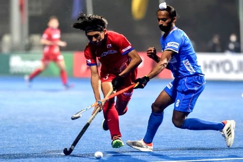 India lost in their semi-final against Japan (Credit: AFP)
