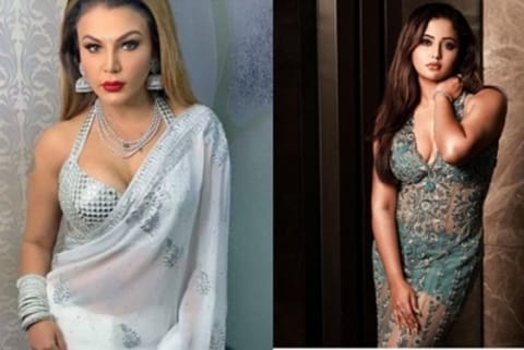 Rakhi Sawant; Rashami Desai