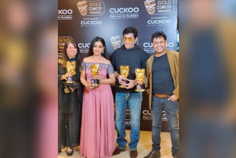 The award winners.