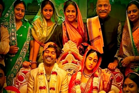 A scene from 'Atrangi Re'
