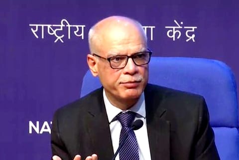 Revenue Secretary Tarun Bajaj (Credit: ANI)
