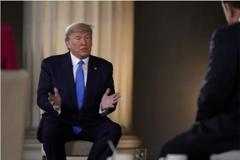 File photo: Former US President Donald Trump