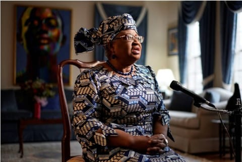 Source: Reuters; First Woman WTO head