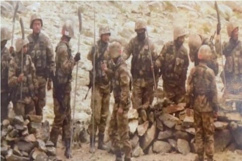 File photo: Chinese troops with spears, guns again near Indian position at LAC